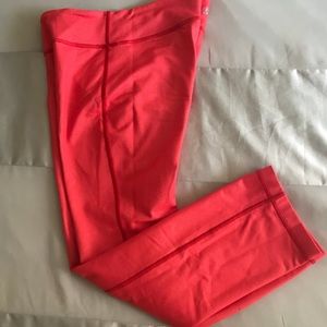 Lululemon red tights